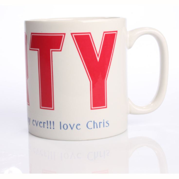 Personalised Forty Mug product image