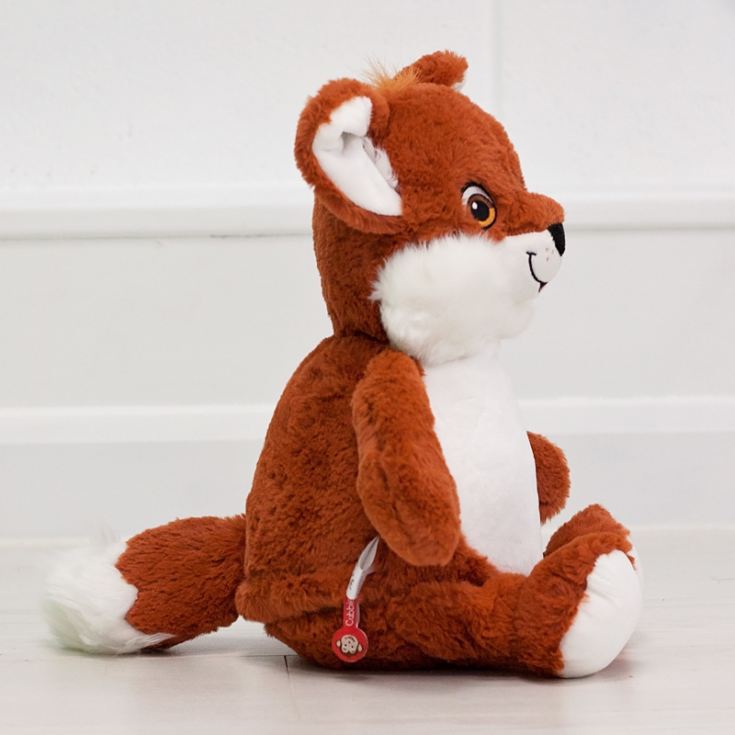 Personalised Embroidered Cubbies Fox Soft Toy product image
