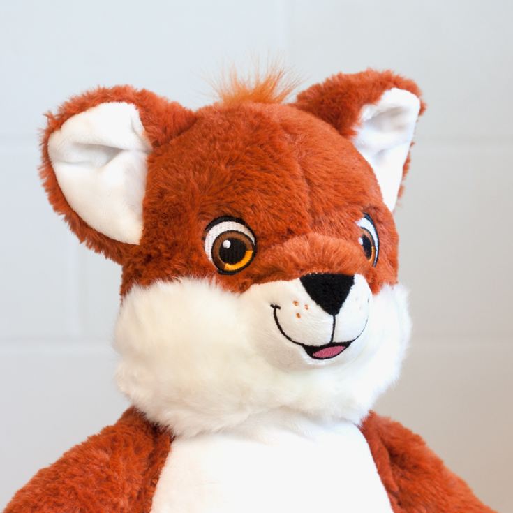 Personalised Embroidered Cubbies Fox Soft Toy product image