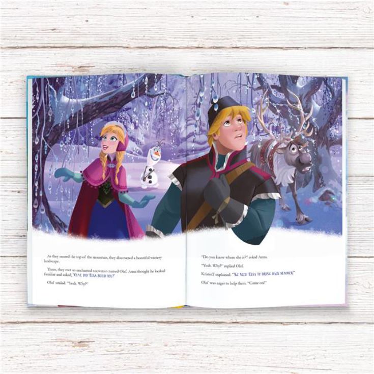 Personalised Disney Frozen Adventure Book - Large Hardback product image