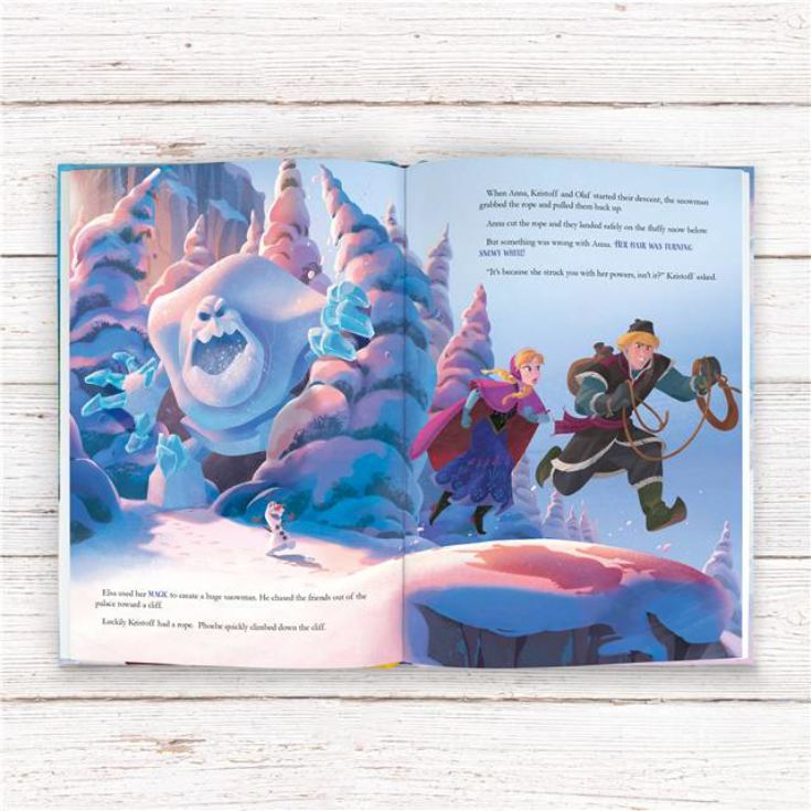 Personalised Disney Frozen Adventure Book - Large Hardback product image