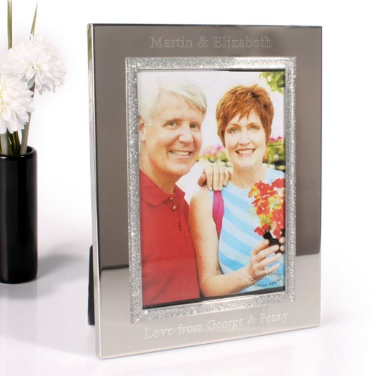 Personalised Sparkly Photo Frame product image