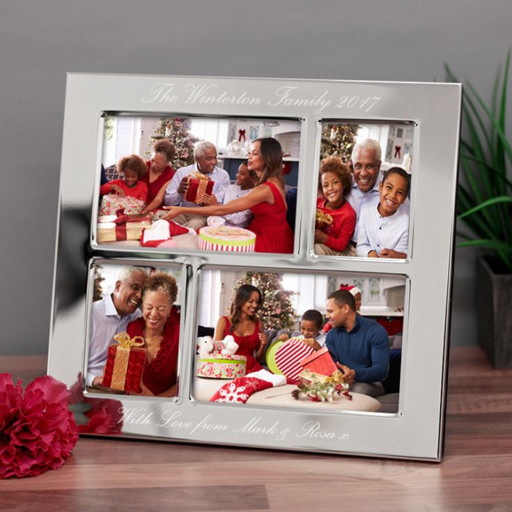 Engraved Collage Photo Frame The Gift Experience