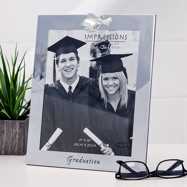 Silver Plated 8 x 10 Graduation Frame product image