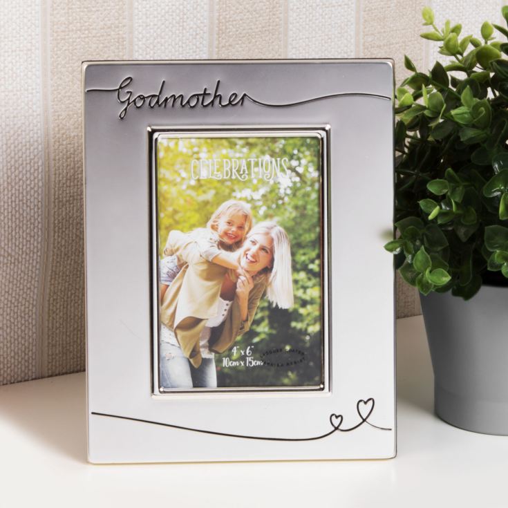 Silver Plated Godmother Photo Frame product image