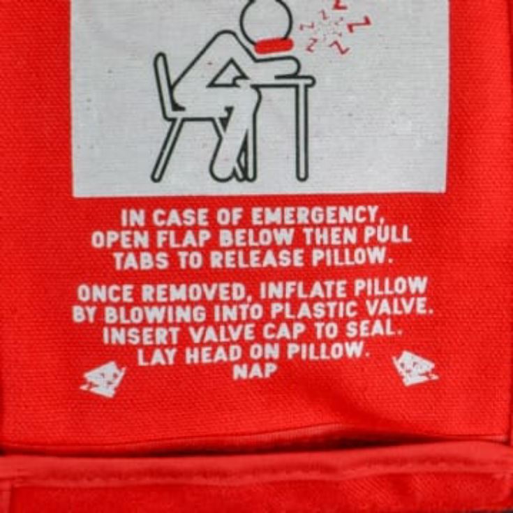 Emergency Power Nap Pillow product image