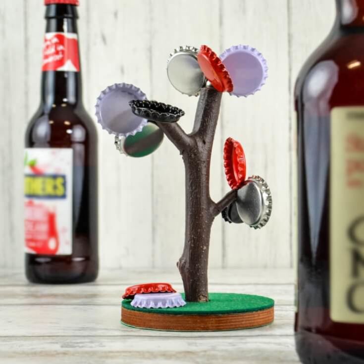 Magnetic Beer Bottle Cap Tree product image