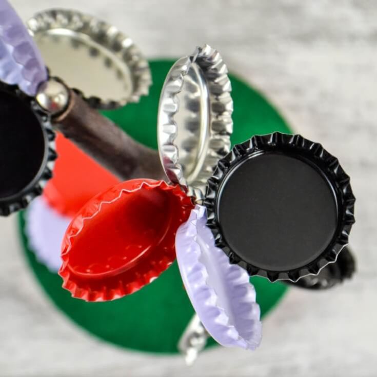 Magnetic Beer Bottle Cap Tree product image