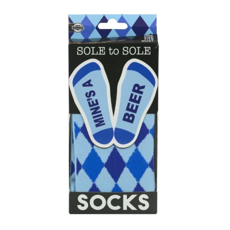Mine's a Beer Sole Socks product image