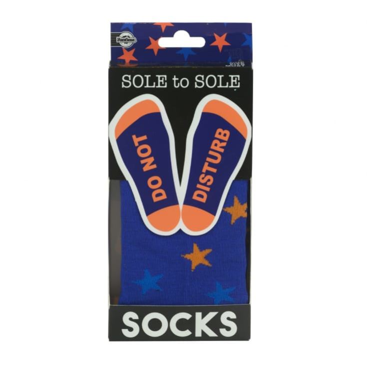 Do Not Disturb Sole Socks product image