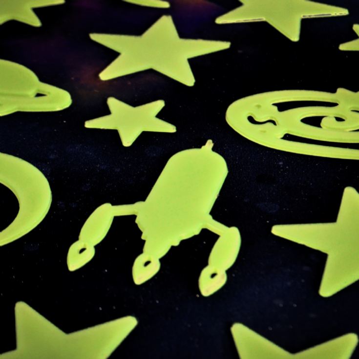 Glow in the Dark Stars in a Tin product image