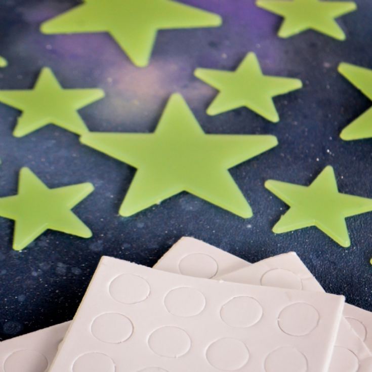 Glow in the Dark Stars in a Tin product image