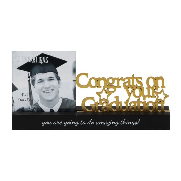 Graduation Celebrations Freestanding Mantel Photo Frame The Gift