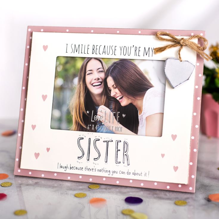 Love Life Sister Photo Frame 6 x 4 product image