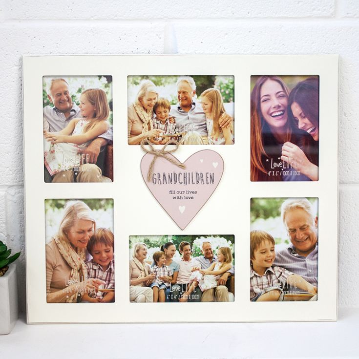Multi Aperture Grandchildren Collage Frame