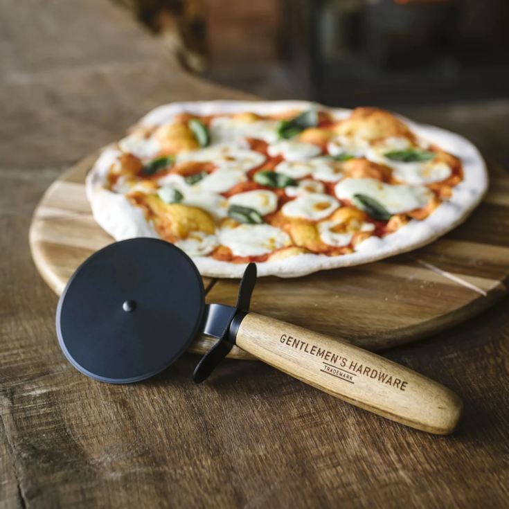 Gentlemen's Hardware Pizza Cutter & Serving Board The Gift Experience