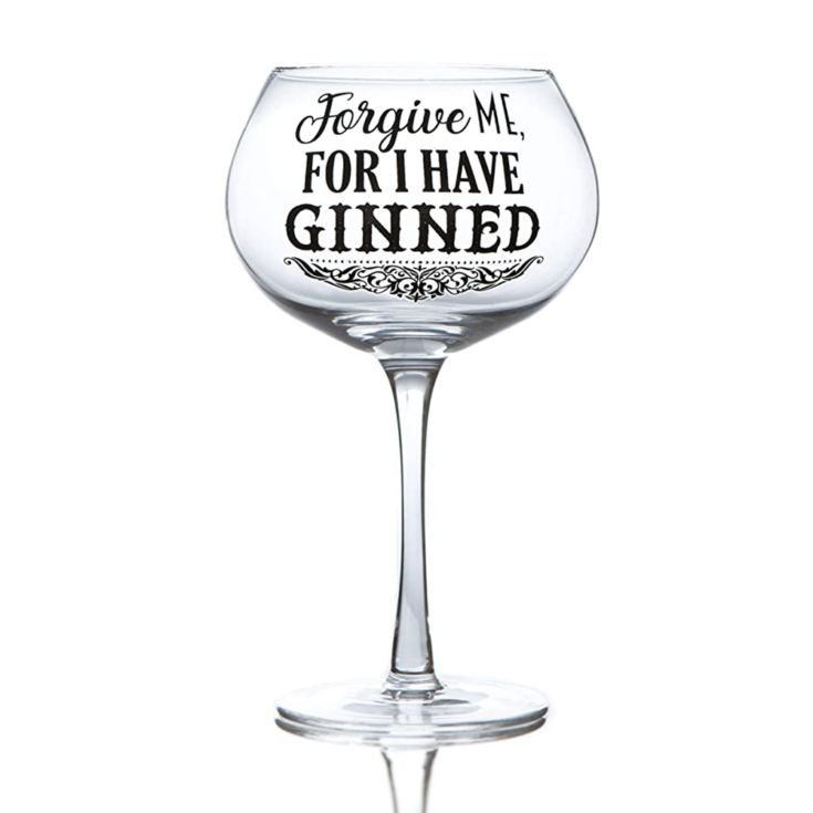 Gin Glass - Forgive Me For I have Ginned product image