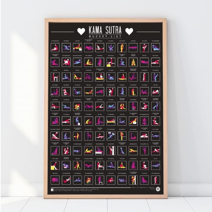 100 Kama Sutra Scratch Off Bucket List product image