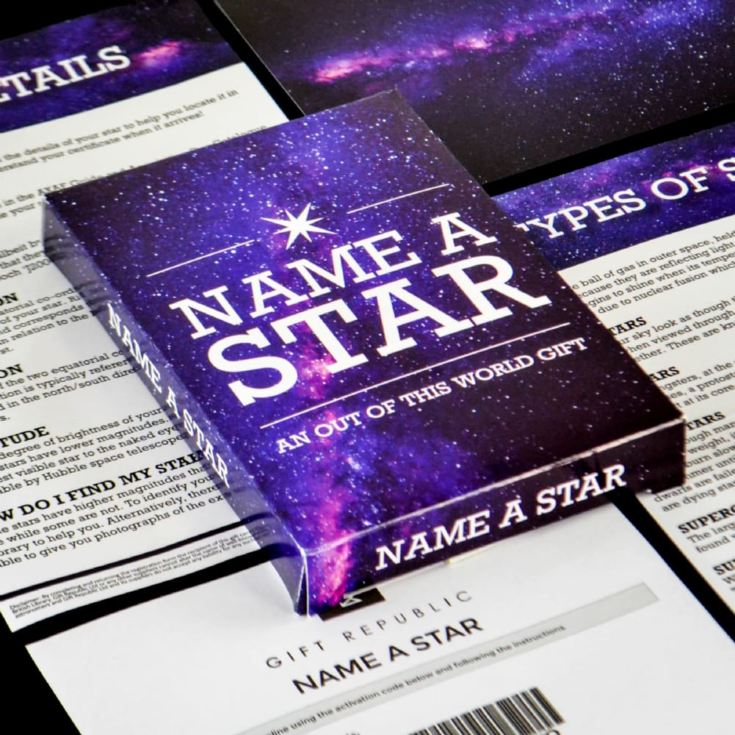 Name A Star Gift Set product image