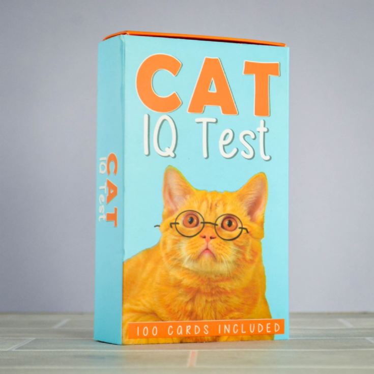 Cat IQ Test Pack of Cards The Gift Experience