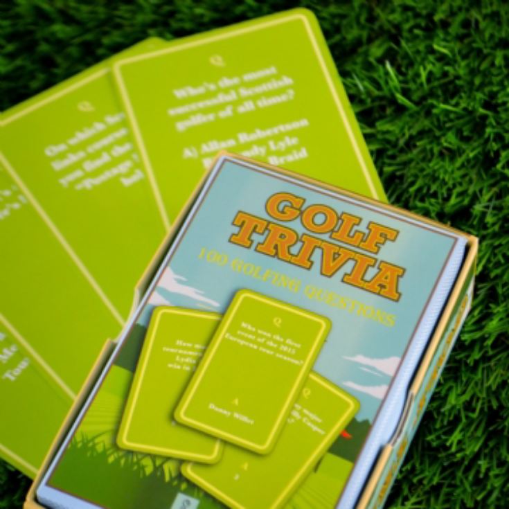 Golf Trivia Card Pack product image