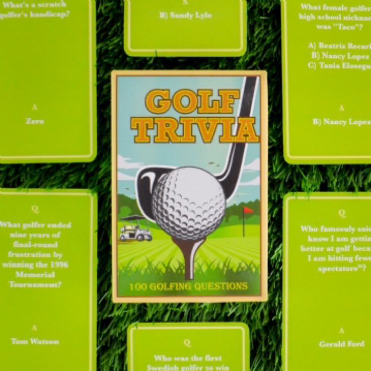 Golf Trivia Card Pack product image