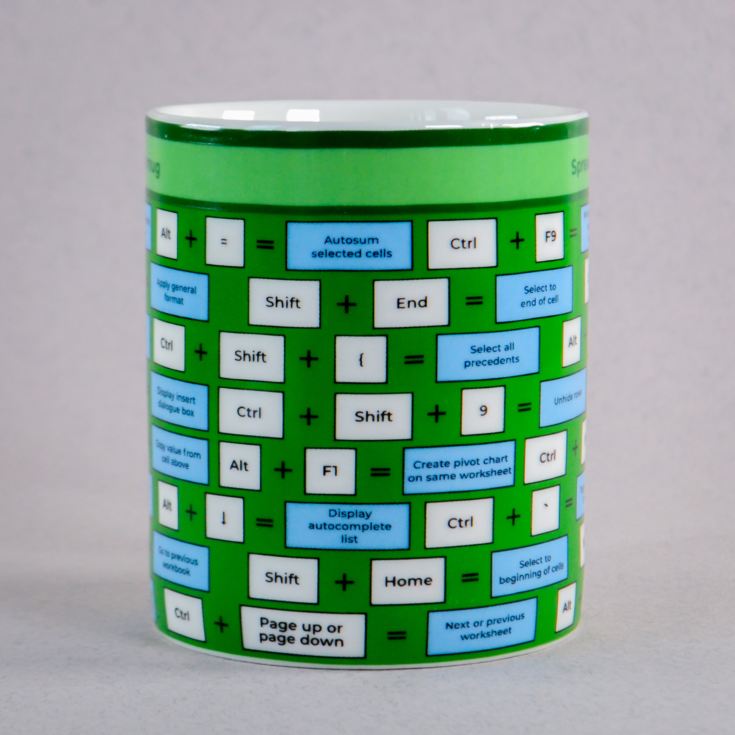 Spreadsheet Shortcut Mug product image