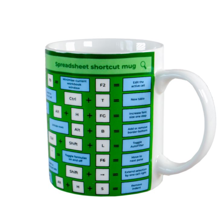 Spreadsheet Shortcut Mug product image