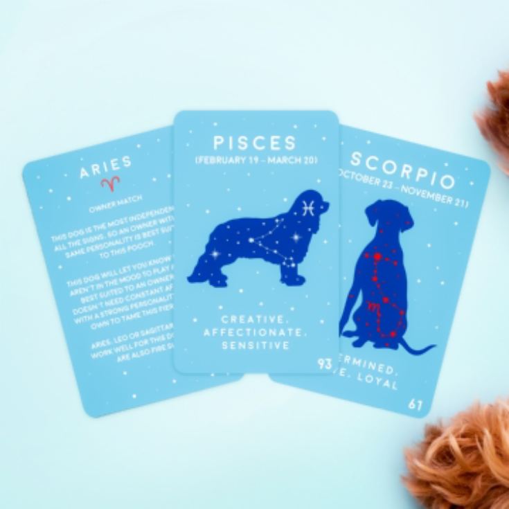 Paw-Mistry Dog Zodiac Cards product image