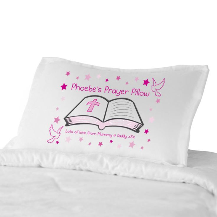 Personalised Prayer Pillowcase The Gift Experience