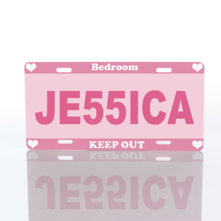 License Plate Door Signs product image