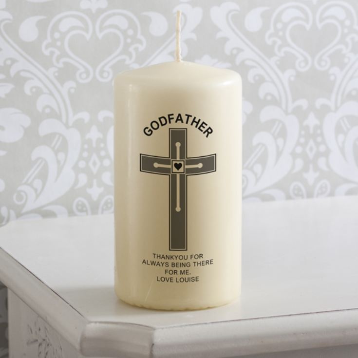 Personalised Godfather Candle product image