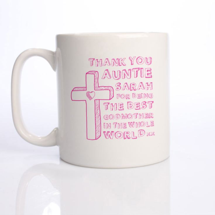 Personalised Godmother Mug Sketch Style product image