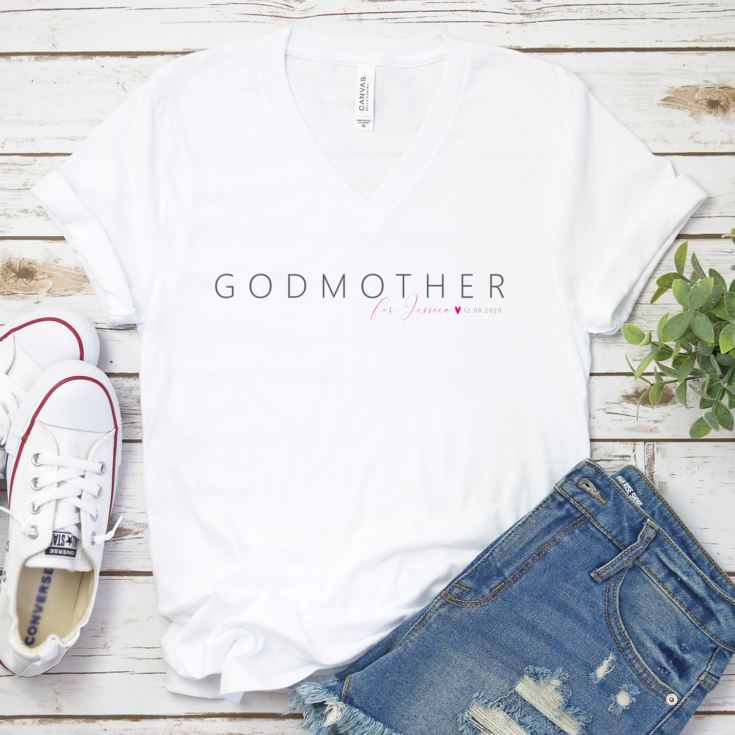 Personalised Godmother T-shirt product image