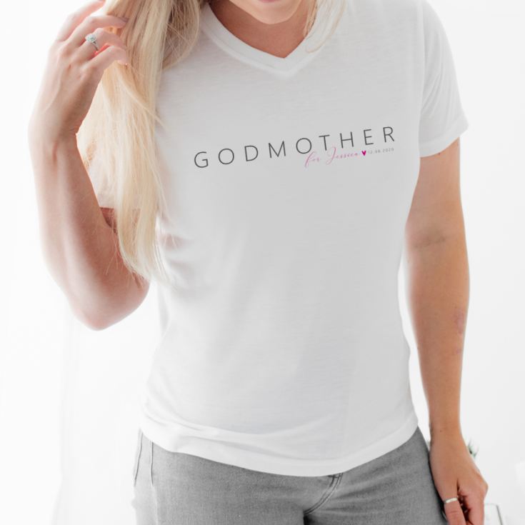 Personalised Godmother T-shirt product image