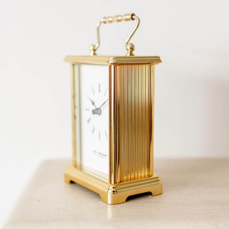 Personalised Gold Finish Carriage Clock product image