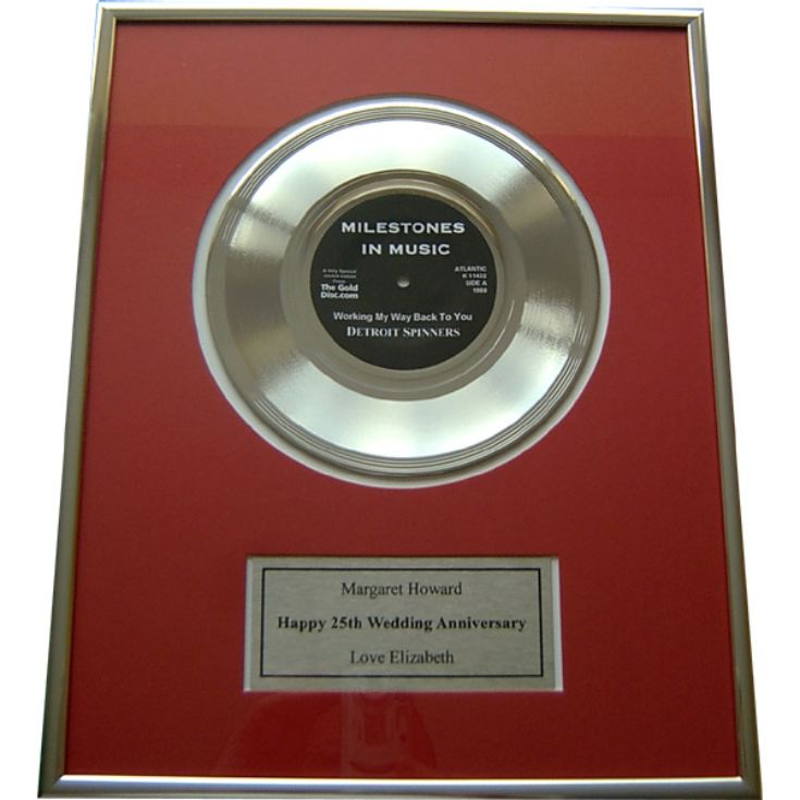 Personalised Gold Disc product image