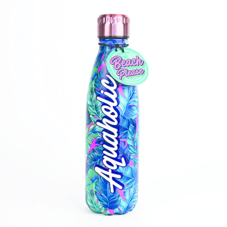 Aquaholic Beach Water Bottle product image