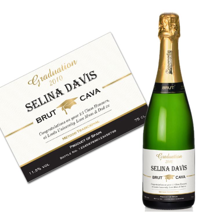 Personalised Graduation Cava product image