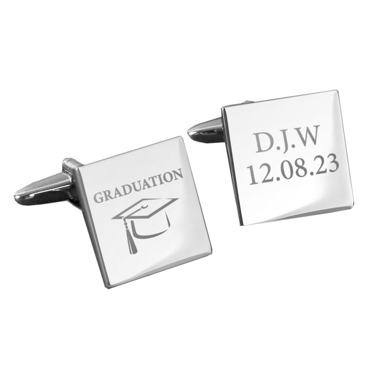 Personalised Graduation Cufflinks | The Gift Experience