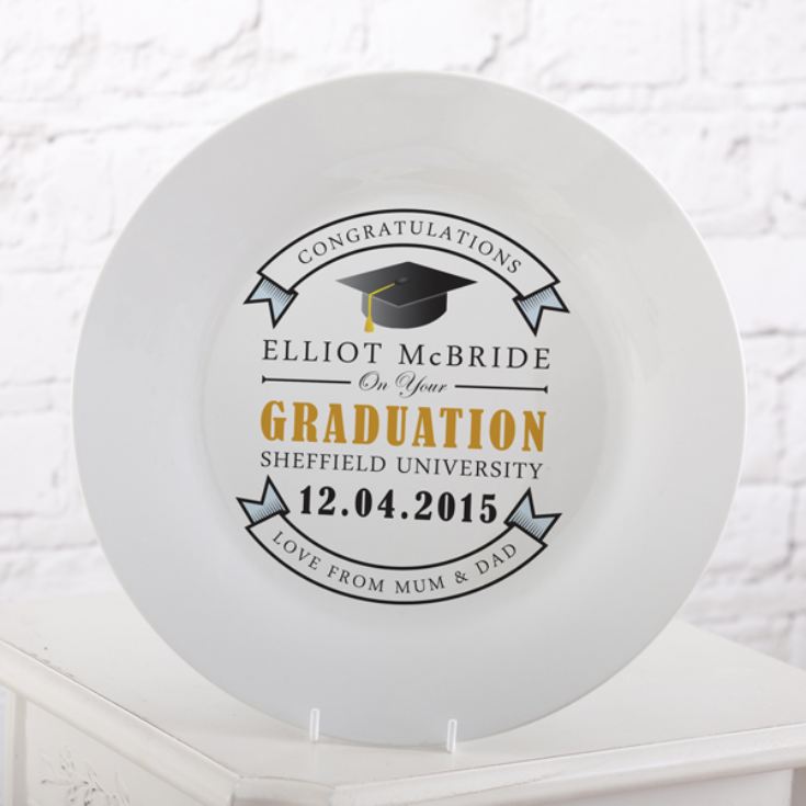 Personalised Graduation Plate product image