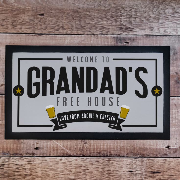 Personalised Grandad Bar Mat product image