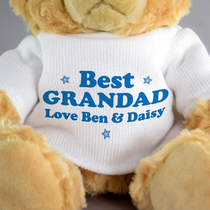 Personalised Grandad/Grandpa/Pops Teddy Bear product image