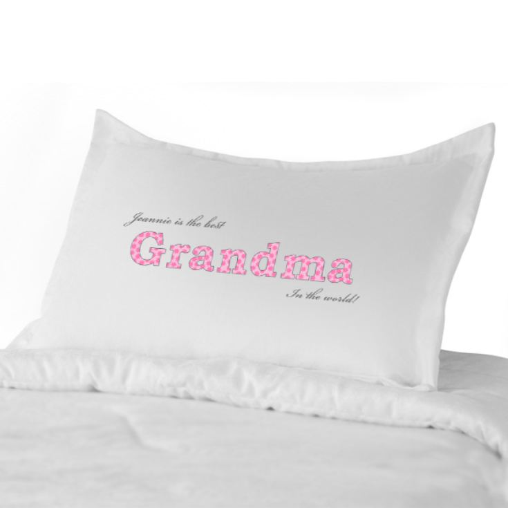 Grandparents Personalised Pillowcases product image