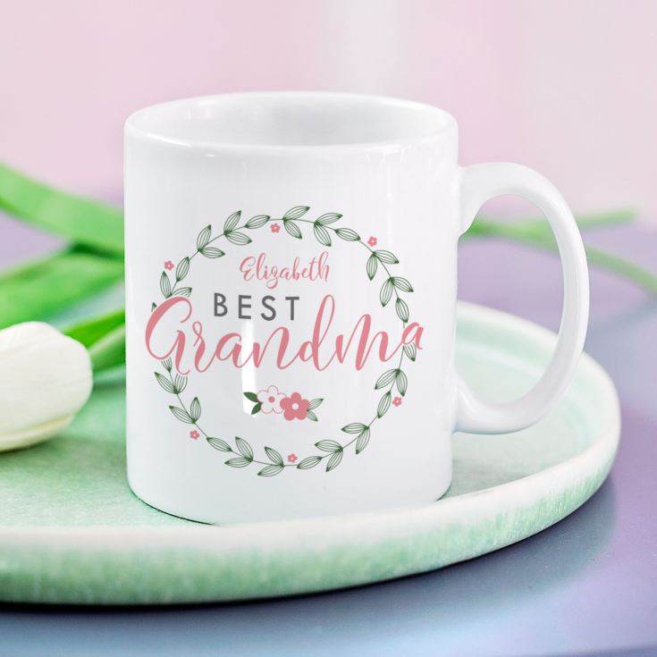 Personalised Grandma T-shirt And Mug Bundle product image