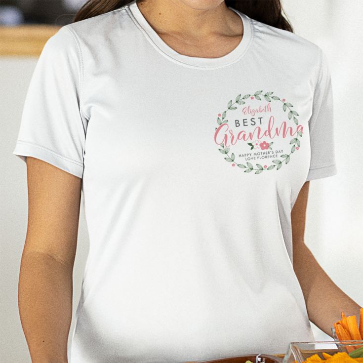 Personalised Grandma T-shirt And Mug Bundle product image