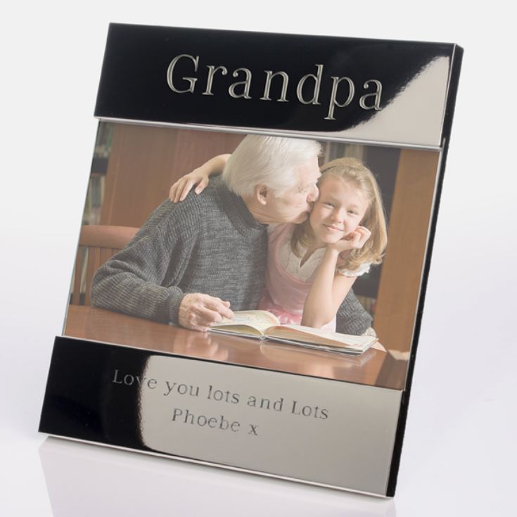 Engraved Grandpa Frame product image