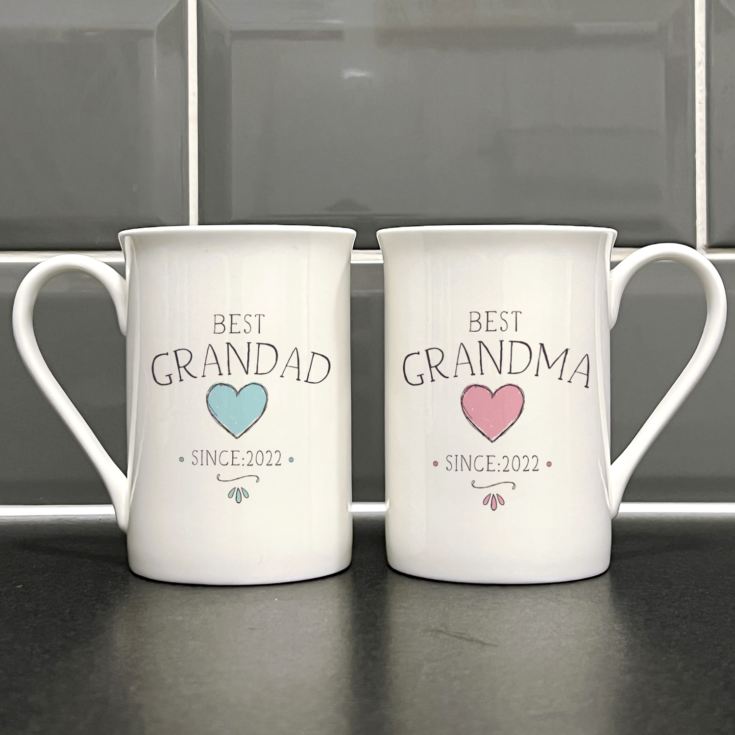 Personalised Grandparents Bone China Mugs product image