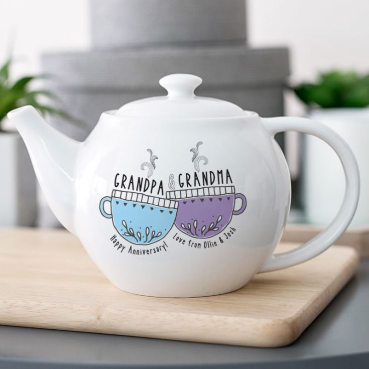 Personalised Grandparents Teapot product image
