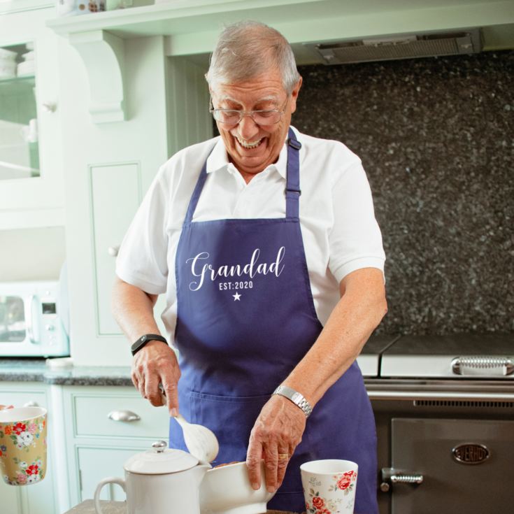 Personalised Pair Of Grandparents Aprons product image